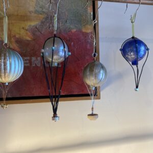 Handcrafted Hot Air Balloon Ornament — A Tiny Voyage in the Clouds